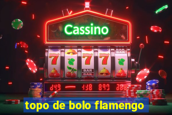 topo de bolo flamengo